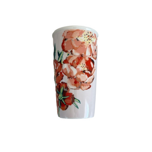 Starbucks Floral Ceramic Cup 10oz